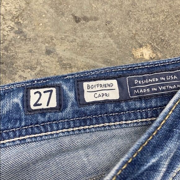 Miss Me Boyfriend Capri Light Wash Jean size 27 - Picture 6 of 9